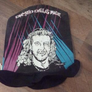 DALAS DIAMOND PAGE WCW 90S HAT CAP STOVEPIPE VINTAGE SHIRT 00S Y2K G7